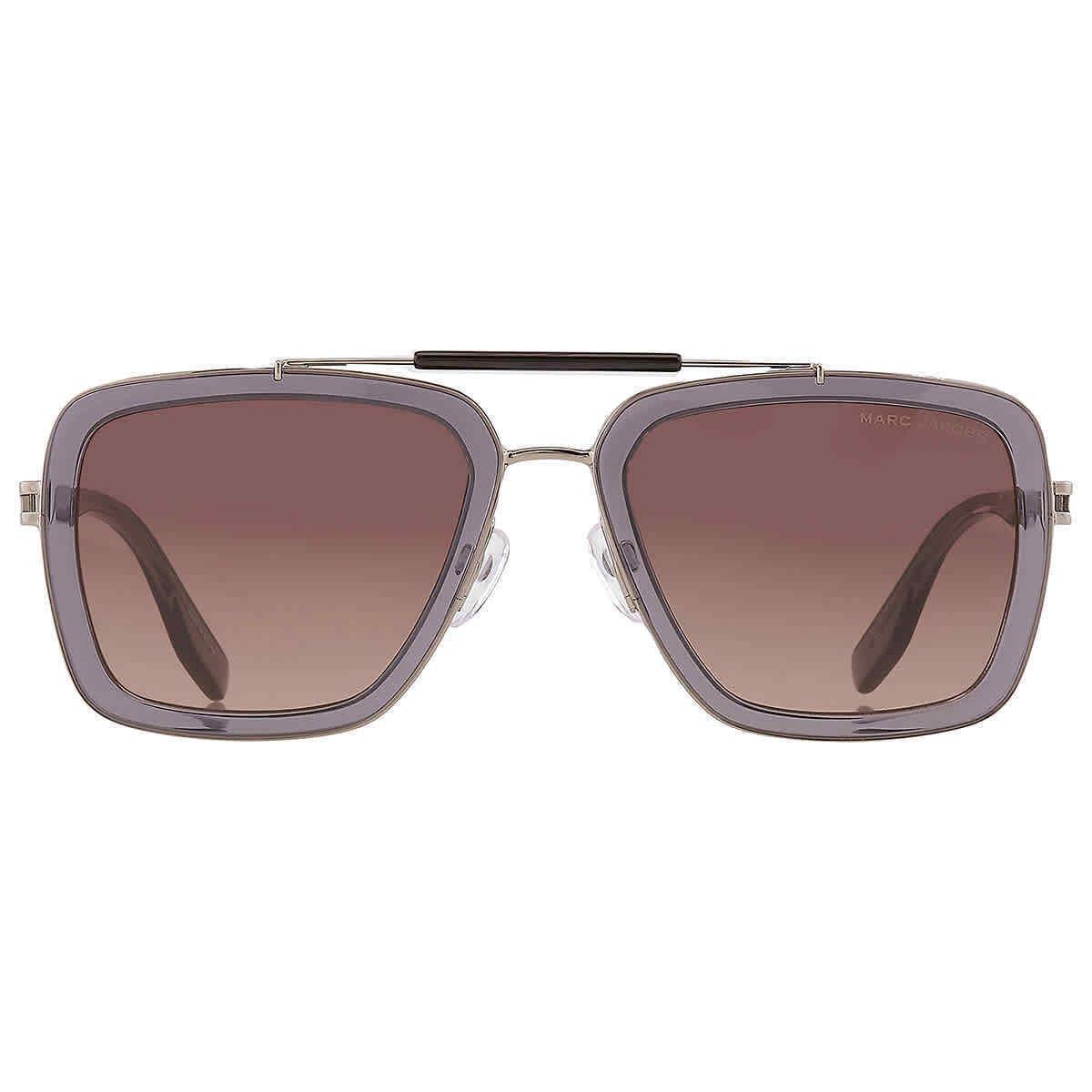 Marc Jacobs Brown Shaded Navigator Men`s Sunglasses Marc 674/S 0KB7/HA 55