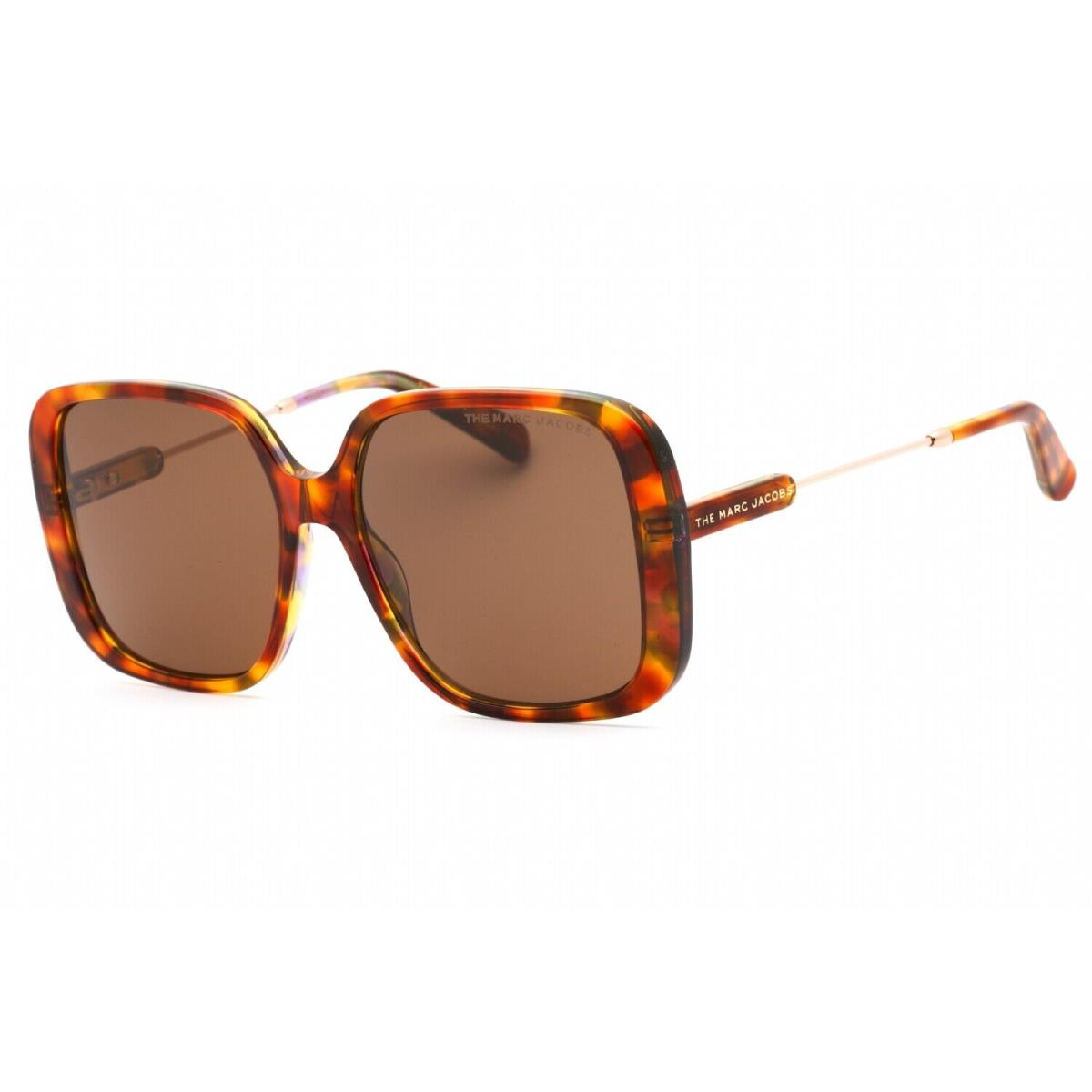 Marc Jacobs MJ577S-XLT70-57 Sunglasses Size 57mm 140mm 16mm Havana Women - Frame: havana, Lens: brown