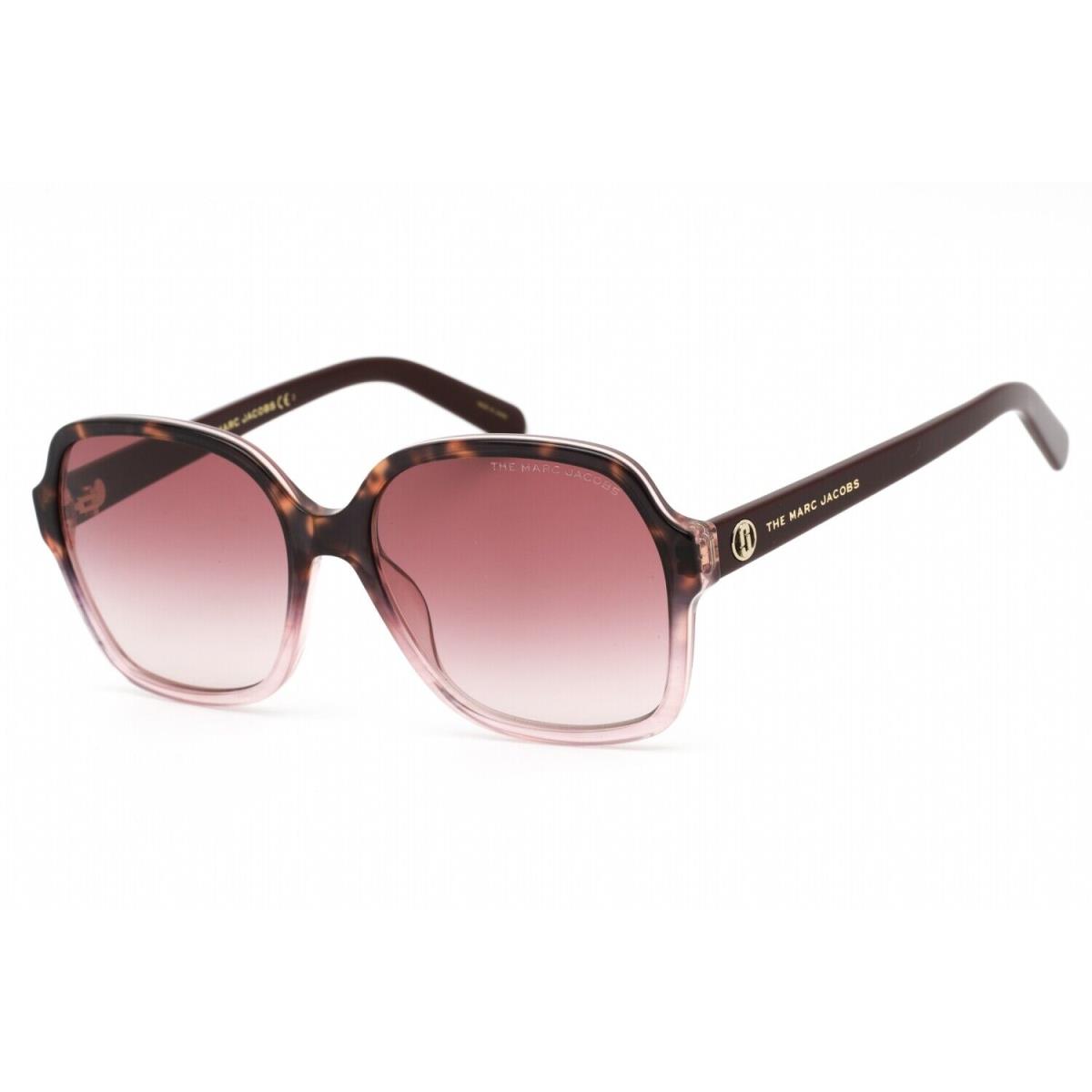 Marc Jacobs MJ526S-65T3X-57 Sunglasses Size 57mm 145mm 17mm Burgundy Women