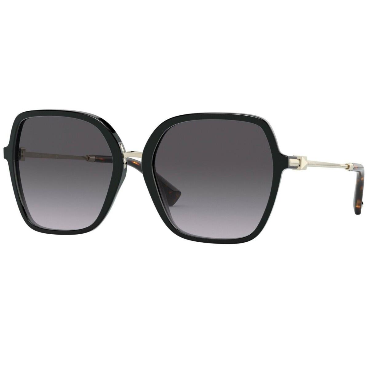 Valentino Rockstud VA 4077 Black/grey Shaded 5001/8G Sunglasses