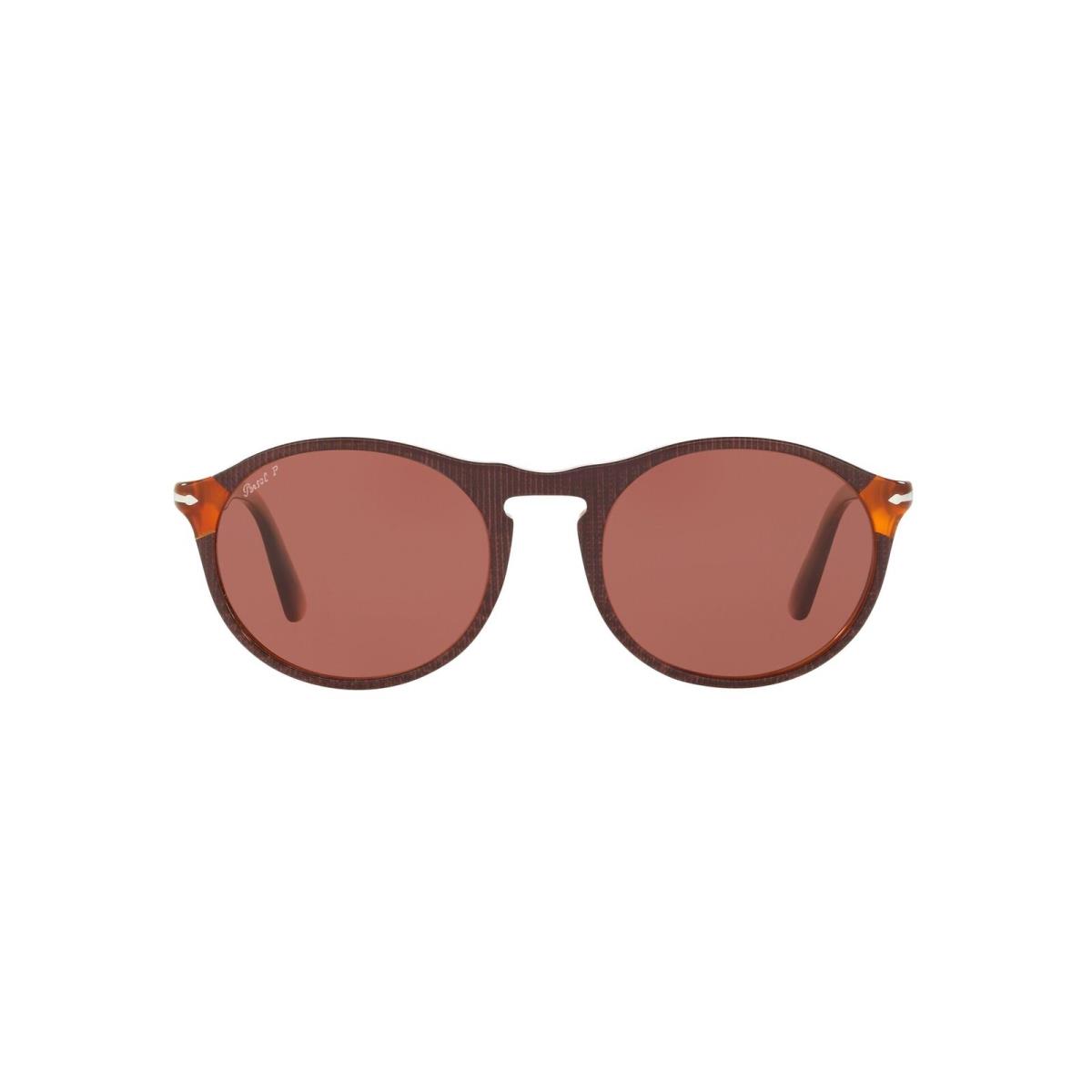 Persol PO3204SM 1092AK P.galles Bordeaux Wine 54 mm Men`s Sunglasses