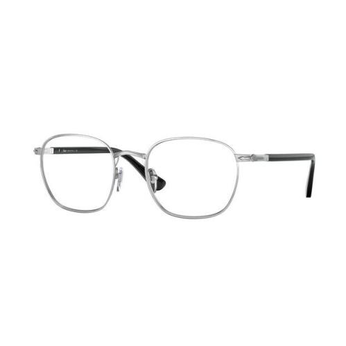 Persol PO2476V 518 Square Silver Demo Lens 50 mm Unisex Eyeglasses