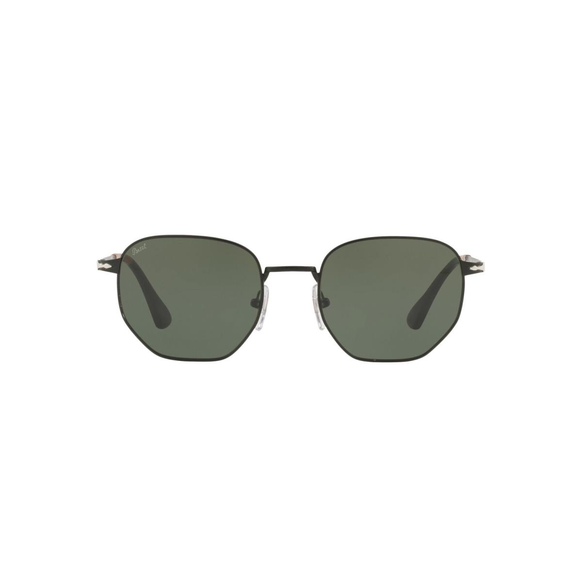 Persol PO2446S 107831 Black Green Irregular 52 mm Men`s Sunglasses