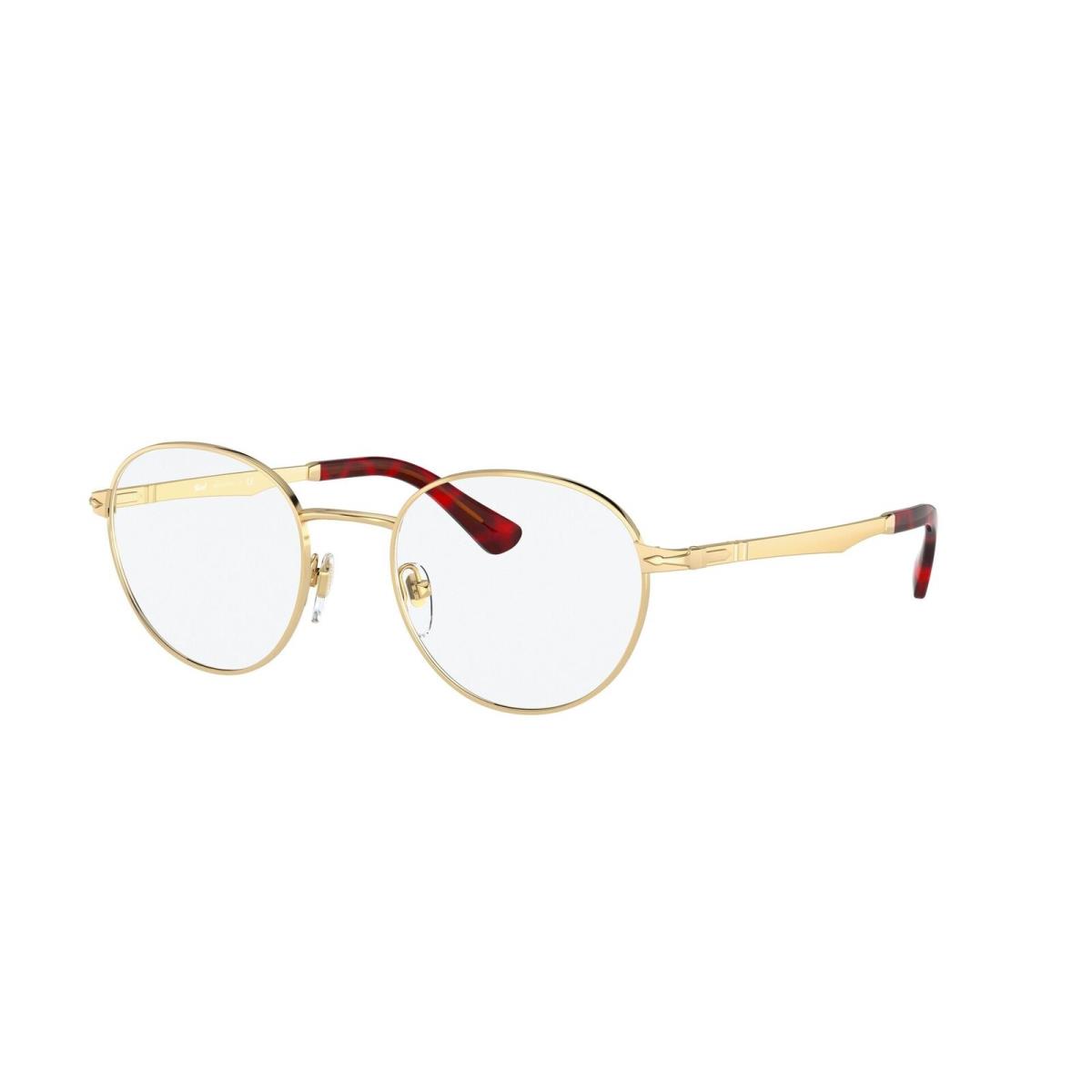 Persol PO2460V 515 Gold Demo Lens Panthos 50 mm Men`s Eyeglasses