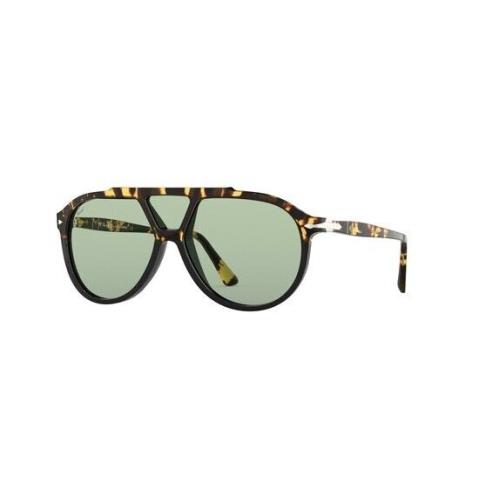 Persol PO3217S 108852 Brown Tortoise Black Green 59 mm Men`s Sunglasses