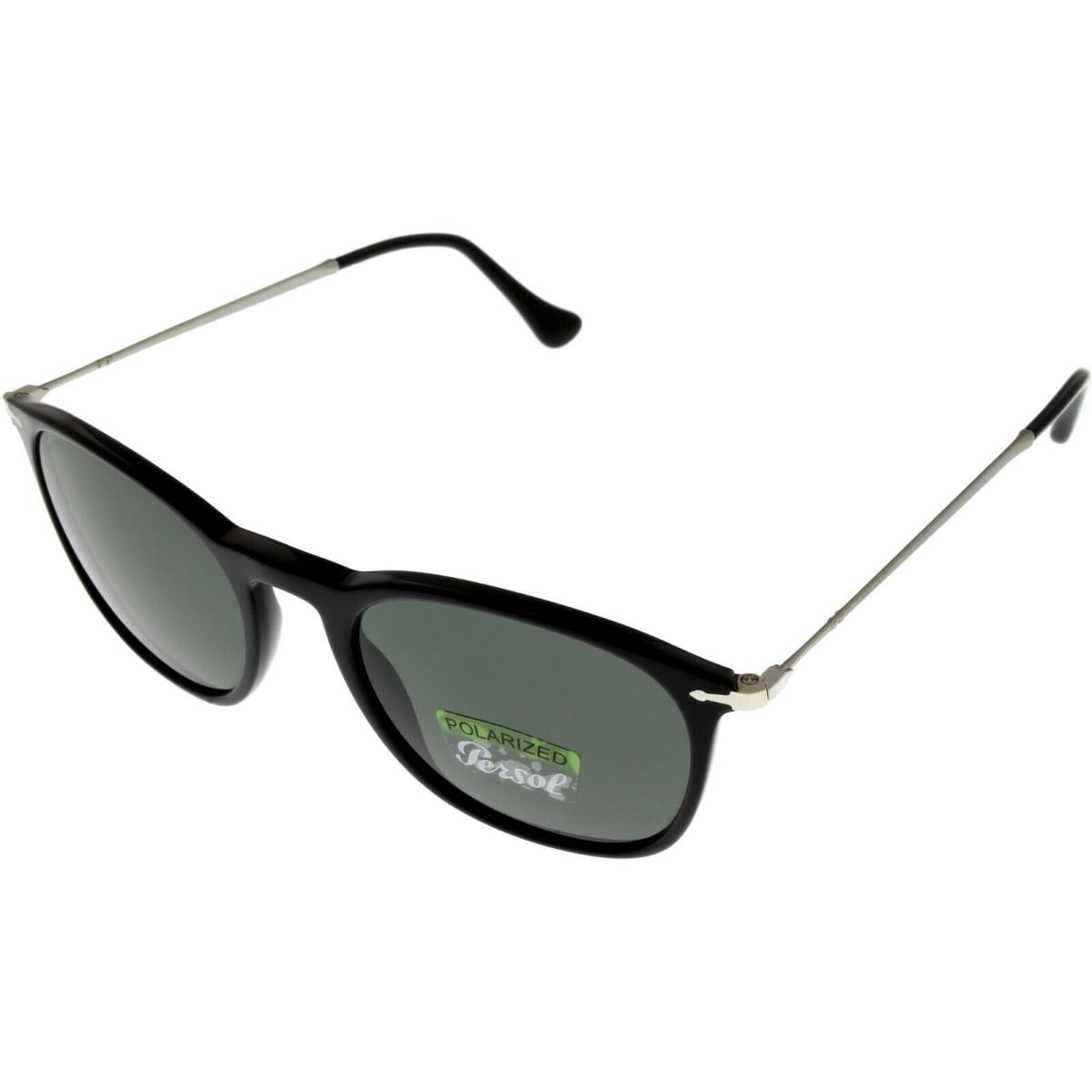 Persol Sunglasses Unisex Black Polarized PO3124S 95/58