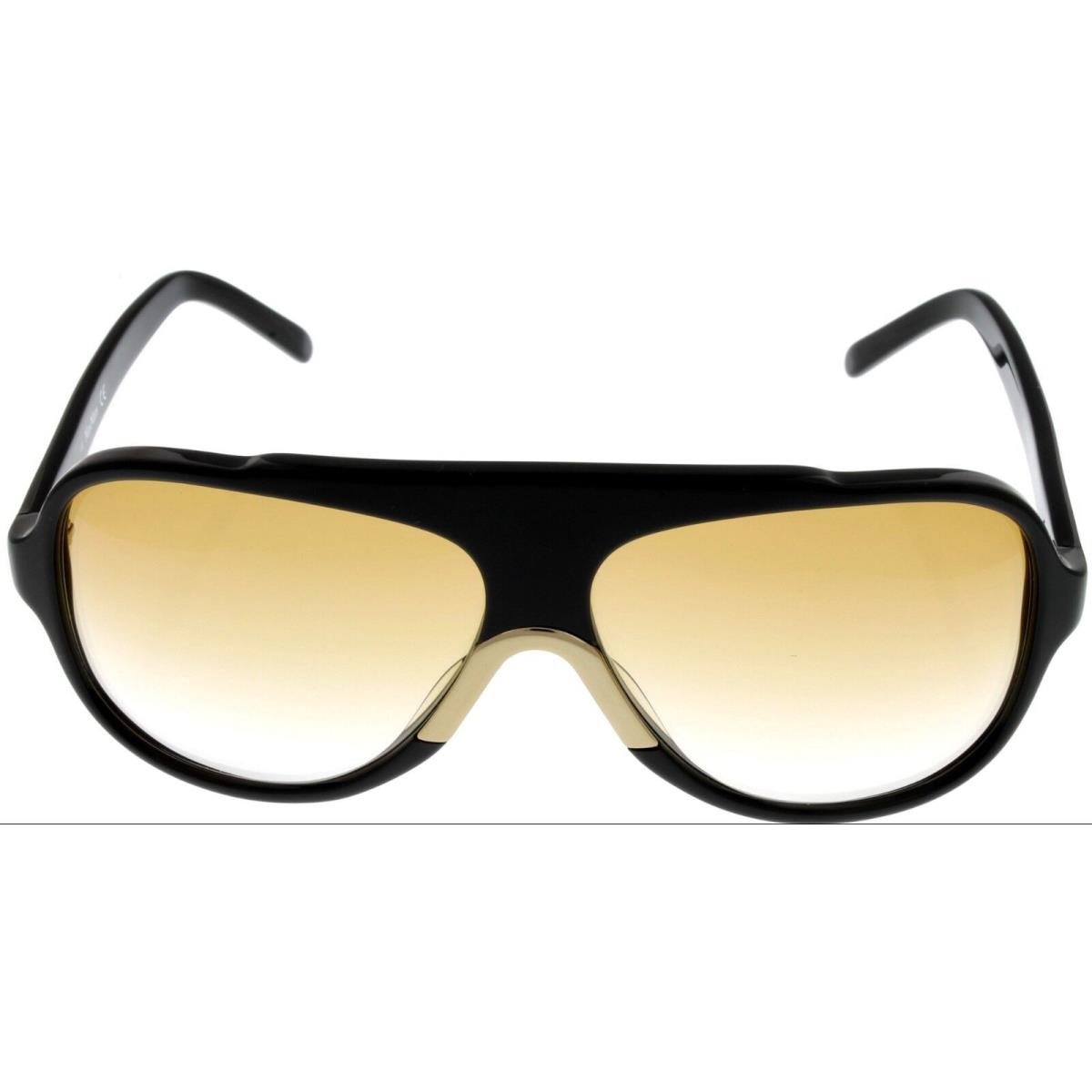 Max Mara Sunglasses Men`s Black Gold Shield MM 961/S 807 B4