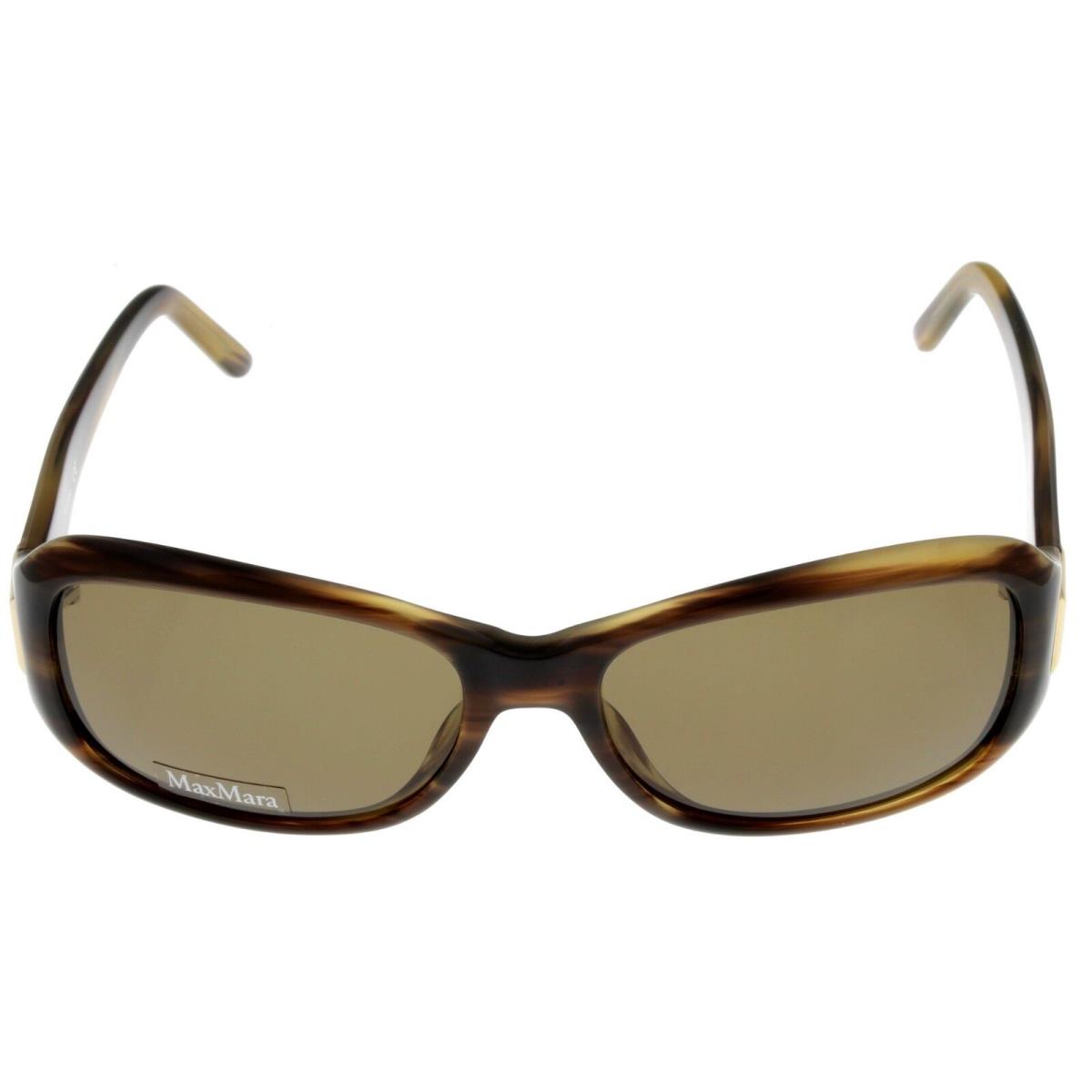 Max Mara Sunglasses Women Brown Tortoise Rectangular MM 904/S 2CM X7