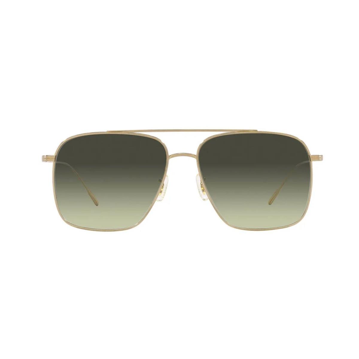 Oliver Peoples Dresner OV 1320ST Gold/G-15 Green Shaded 5292/BH Sunglasses