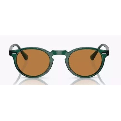 Oliver Peoples OV5217S 176353 50 Gregory Peck Sun Dark Teal/cognac Sunglasses