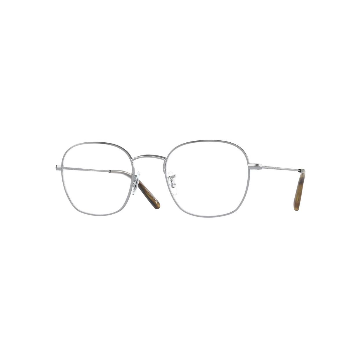 Oliver Peoples OV1284 5036 Allinger Silver Demo Lens 48 mm Men`s Sunglasses