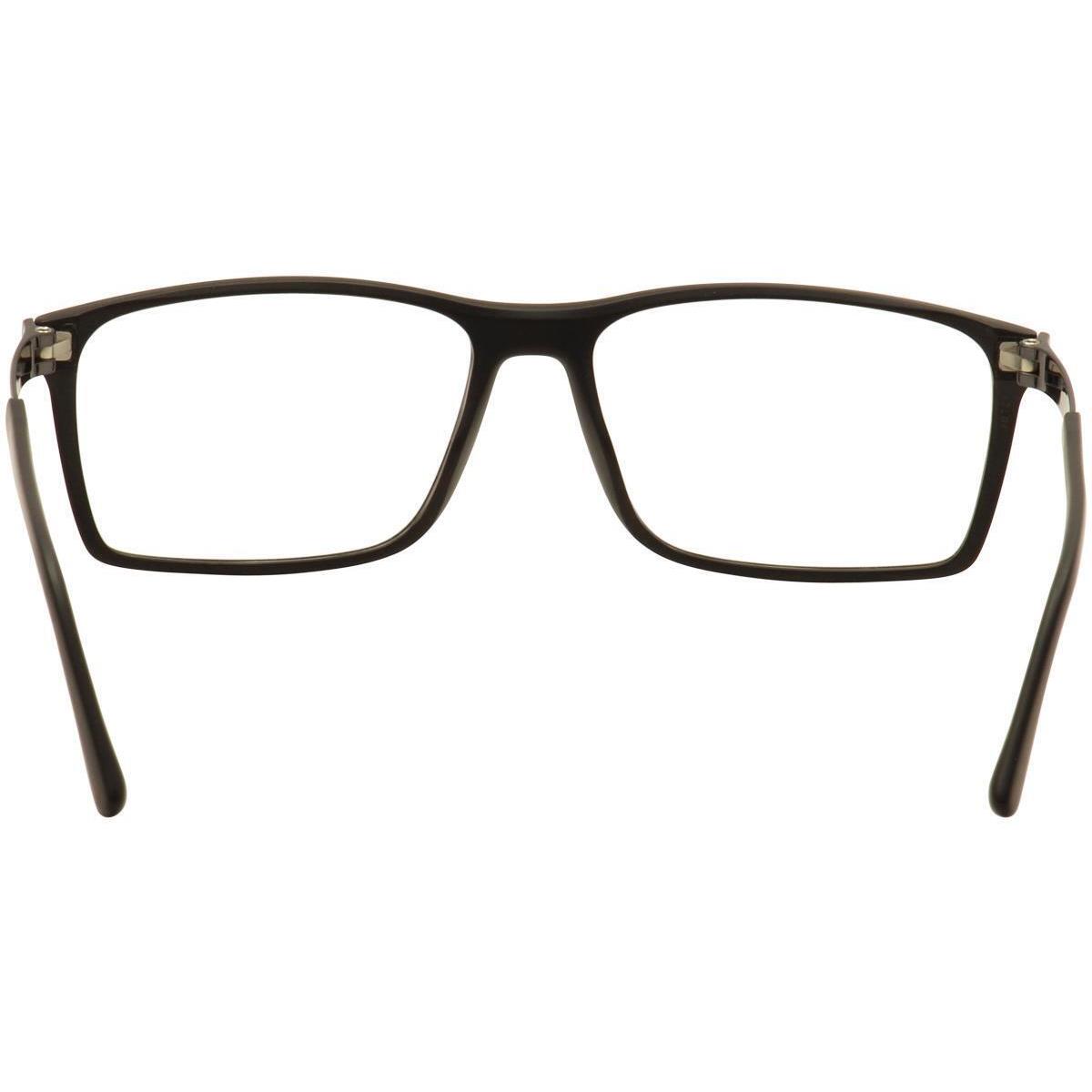 Porsche Design Men`s Eyeglasses P8260 P/8260 E Black/titanium Optical Frame 56mm