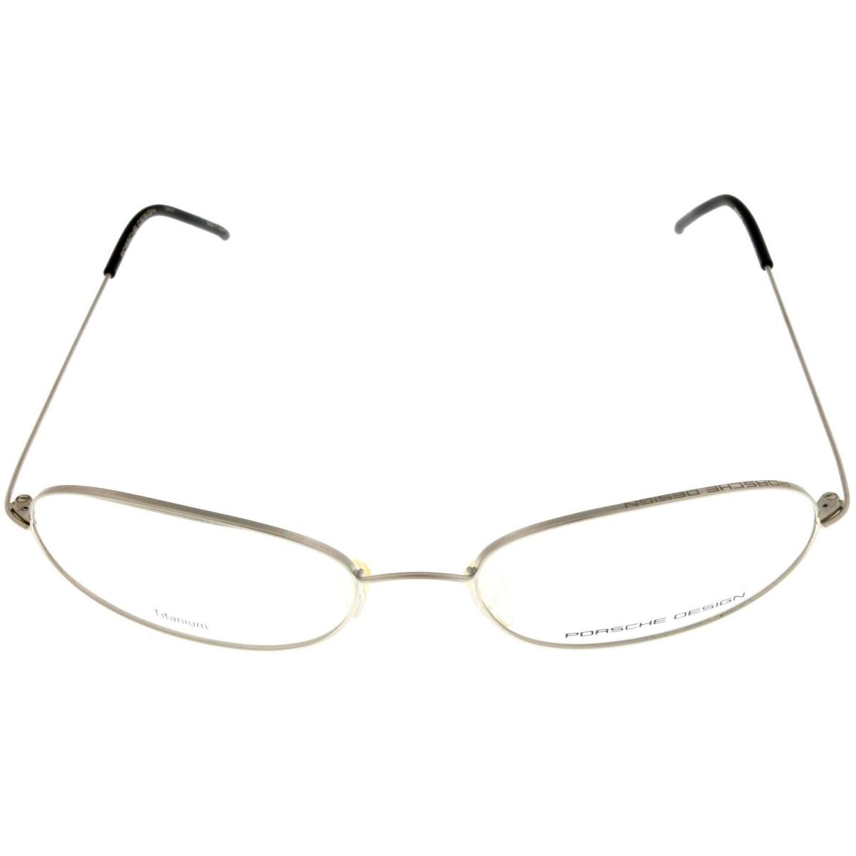 Porsche Design Eyewear Frame Unisex Matte Palladium Oval P8011B