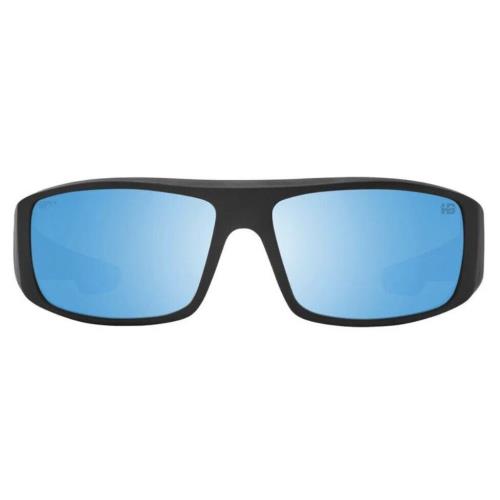 Spy Optic Logan Sunglasses - Matte Black / Happy Boost Bronze Polar Ice Blue