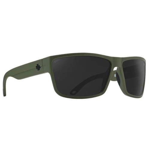 Spy Optic Rocky Sunglasses - Matte Army Green / Happy Gray Lens - Frame: Matte Army Green, Lens: Happy Gray