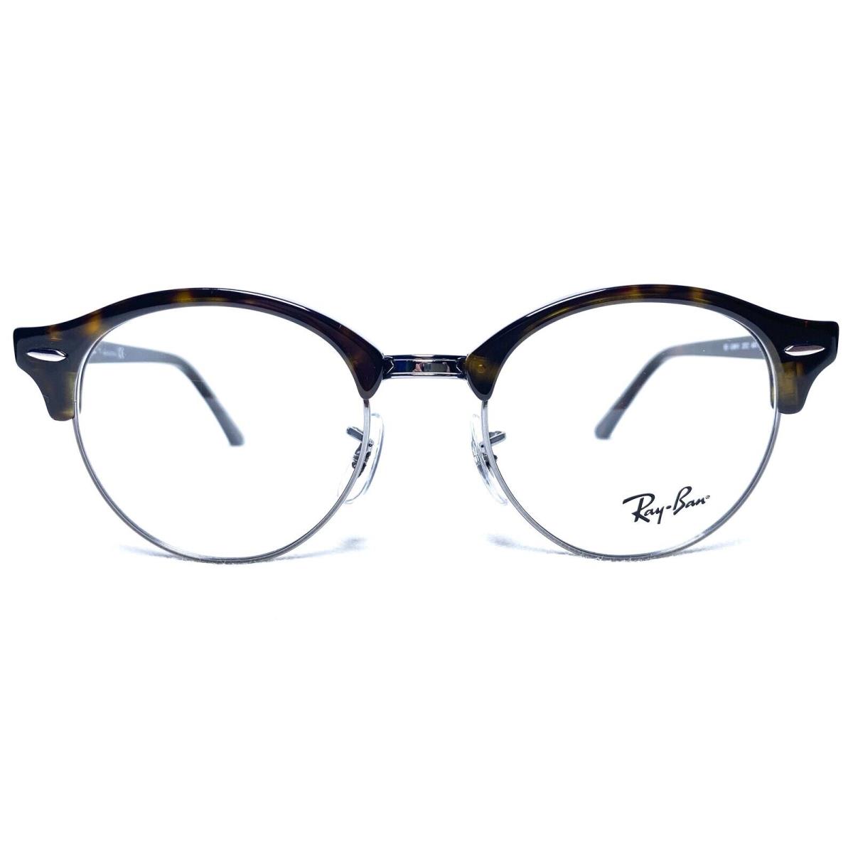Ray Ban Clubround RB4246V 2012 Unisex Dark Havana Eyeglasses Frames 49/19
