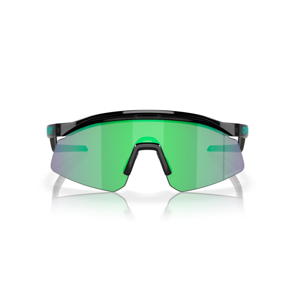 Oakley Hydra Sunglasses OO9229-1537 Black Ink Frame W/ Prizm Jade Lens