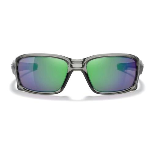 Oakley Straightlink Sunglasses 9331-03 Grey Ink / Jade Iridium Lens