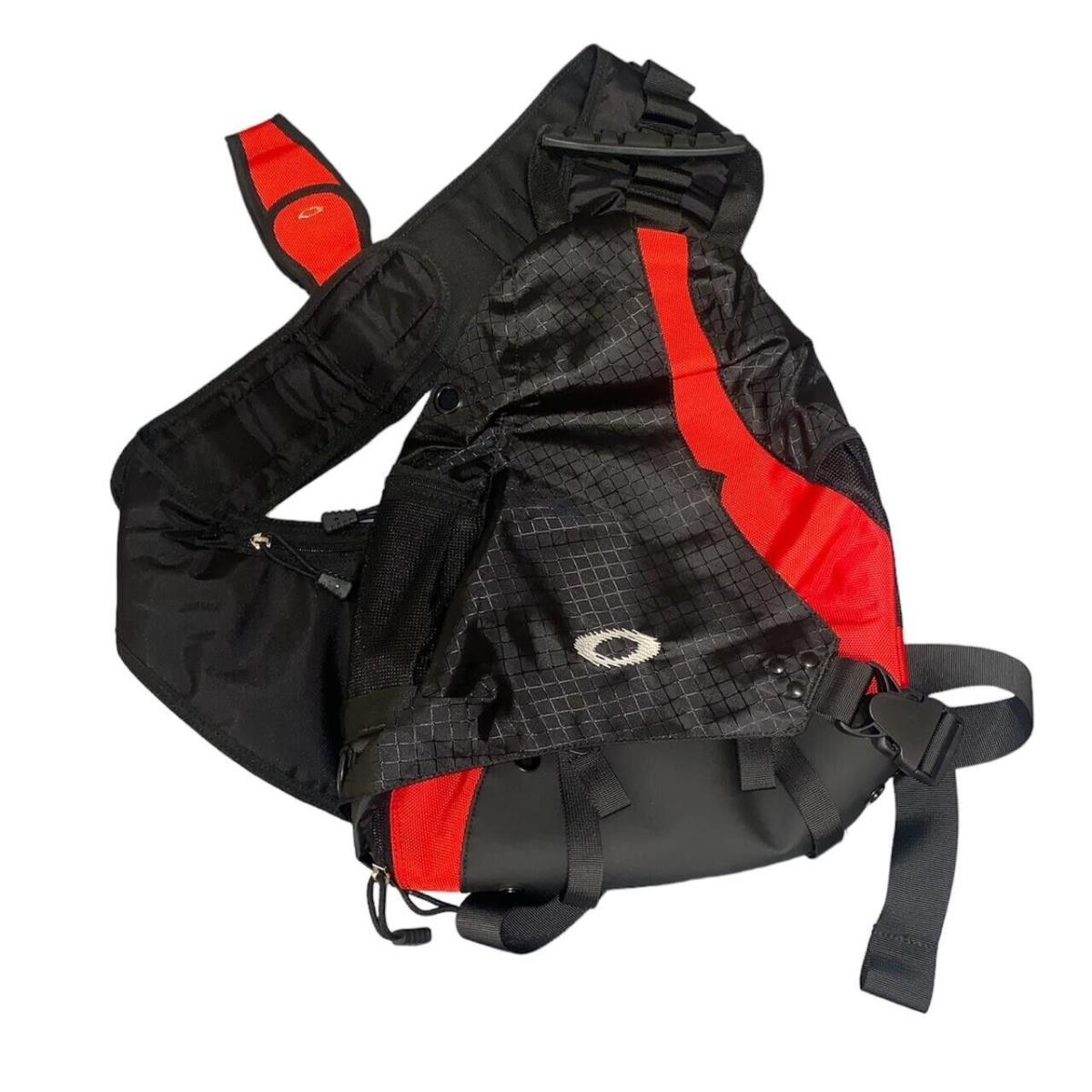 Oakley Sandbag Sling Tactical Bag Pack Red/black w/ Phone Case