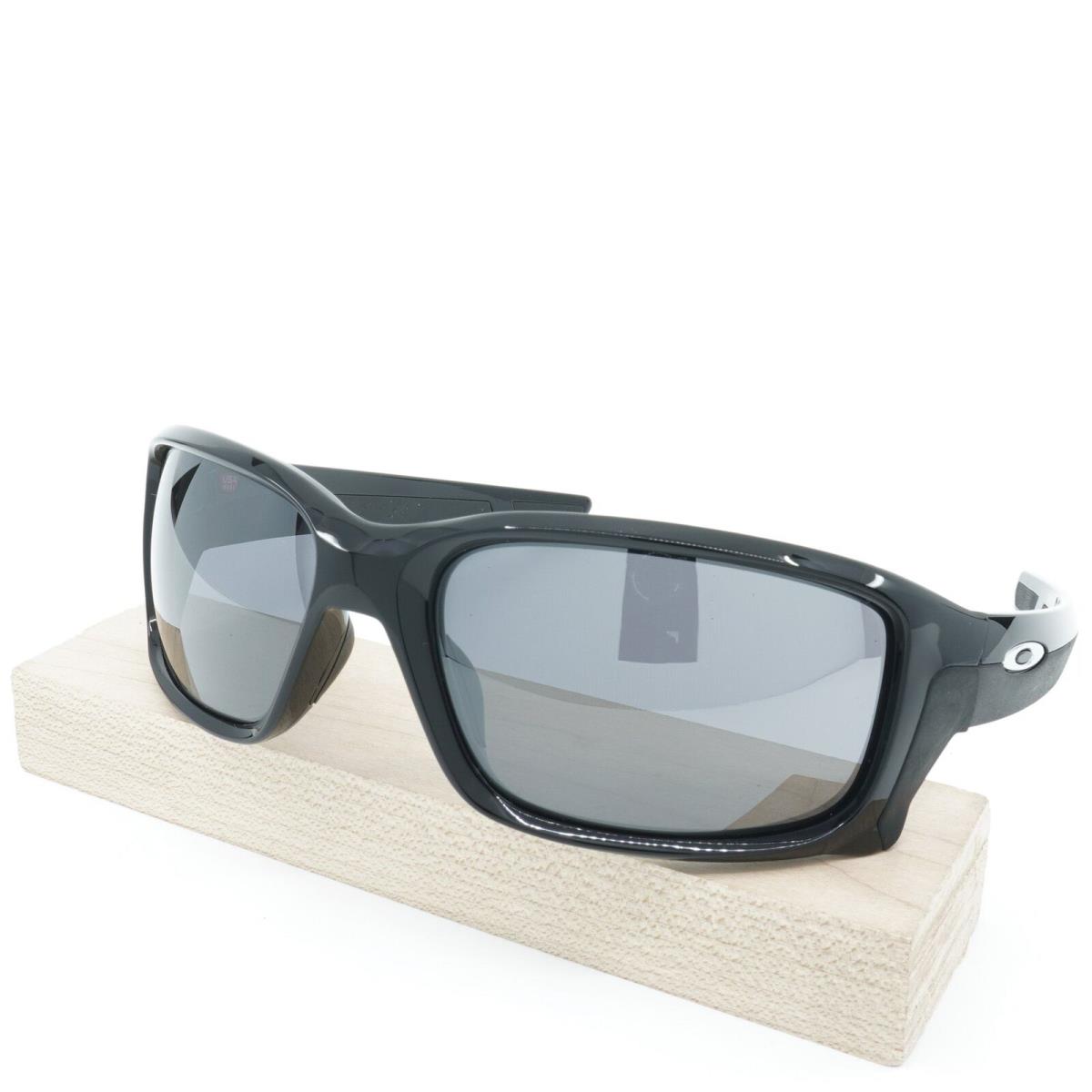 OO9331-01 Mens Oakley Straightlink Sunglasses - Frame: Polished Black