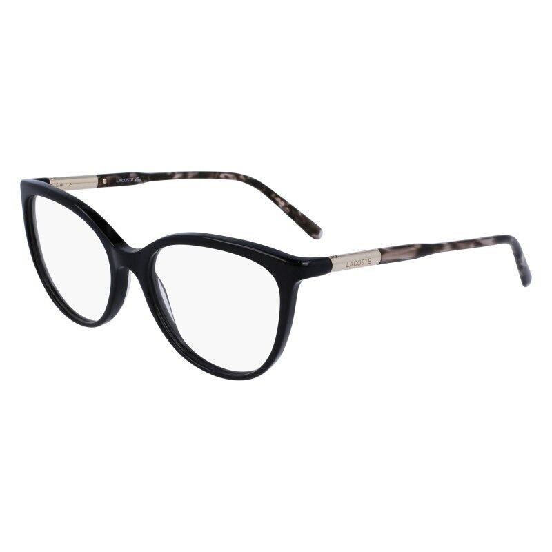 Lacoste Women`s Cat-eye 55mm Eyeglasses Frames Black L2911