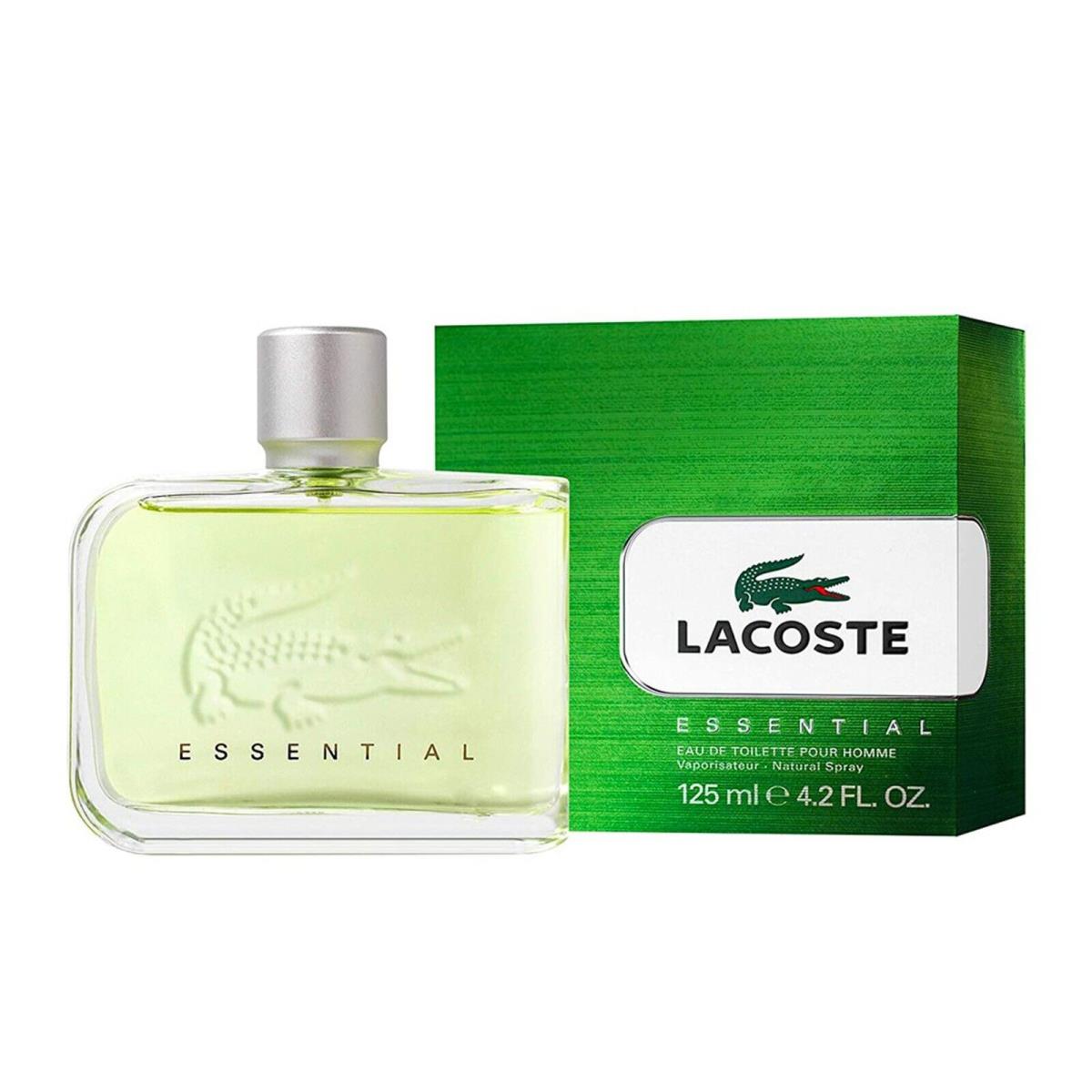 Lacoste Essential Cologne by Lacoste Men Perfume Eau De Toilette 4.2 oz Spray