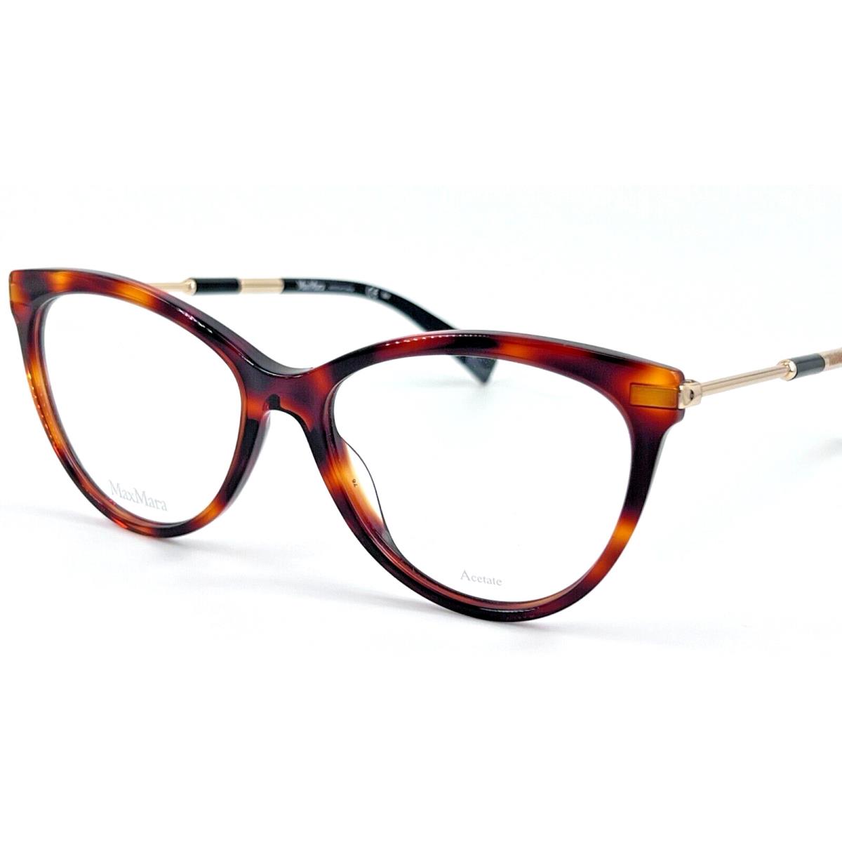 Silhouette Max Mara MM1332 Women`s Plastic Eyeglass Frame 00UC Red Havana 53-16