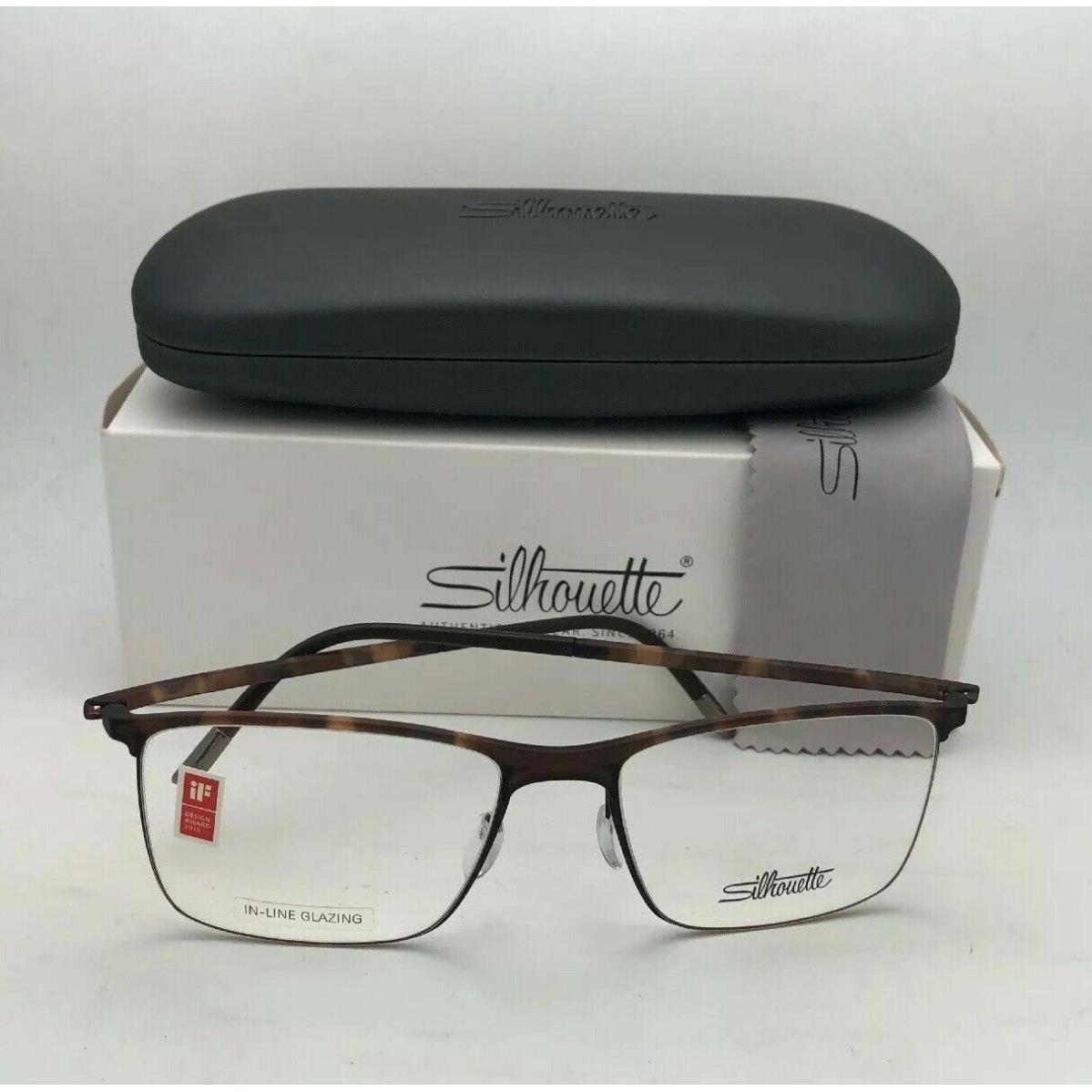 Silhouette Eyeglasses Urban Fusion Spx 2903 40 6053 Brown and Tortoise Frame