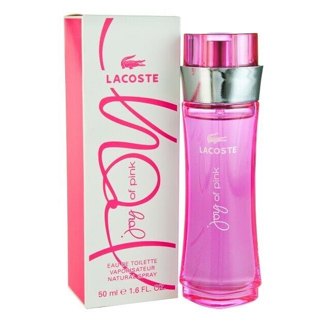 Joy OF Pink Lacoste 1.6 oz / 50 ml Eau de Toilette Edt Women Perfume Spray