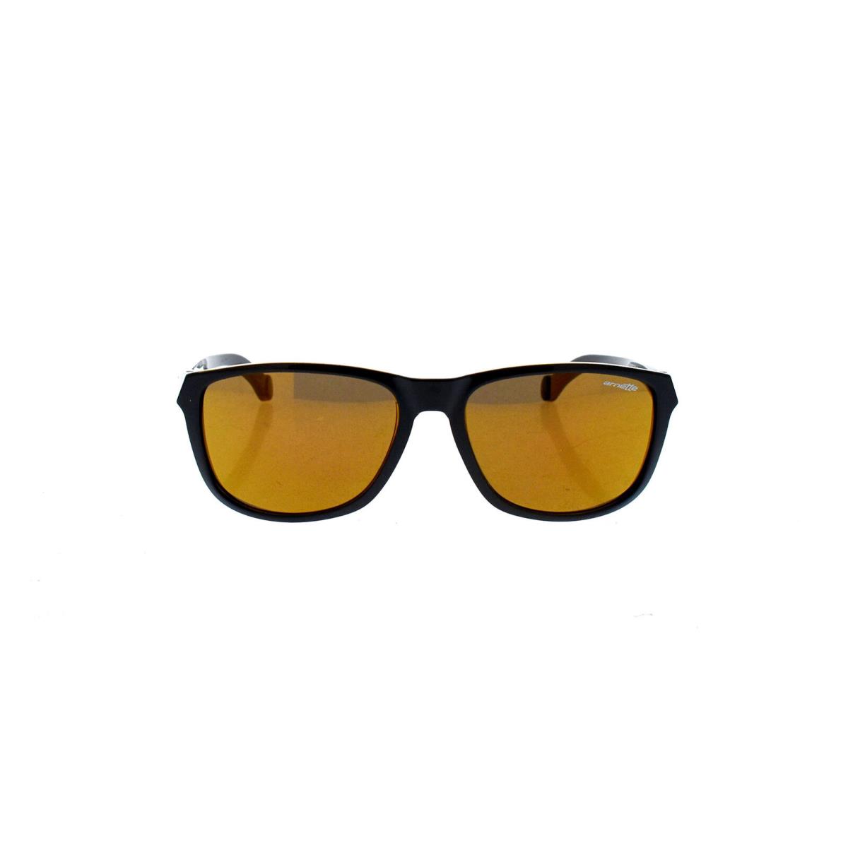 Arnette AN 4214 2271-7D Straight Cut - Black On Traslucent Amber-bronze