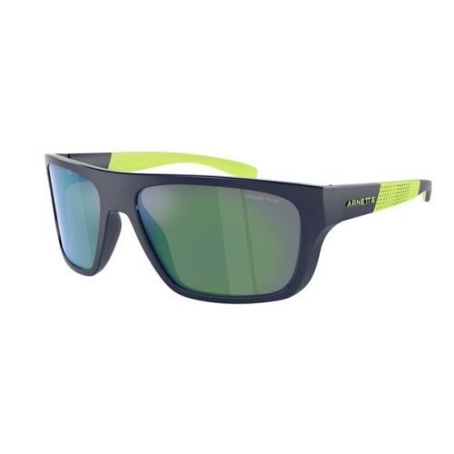 Arnette AN4330 27628N Hijiki Blue Green Mirror Green 63 mm Men`s Sunglasses