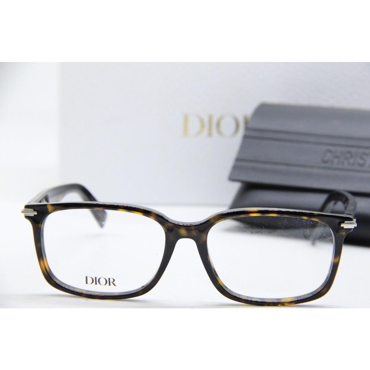 Christian Dior Blacksuito SI 2000 Havana Eyeglasses W/case 55-17