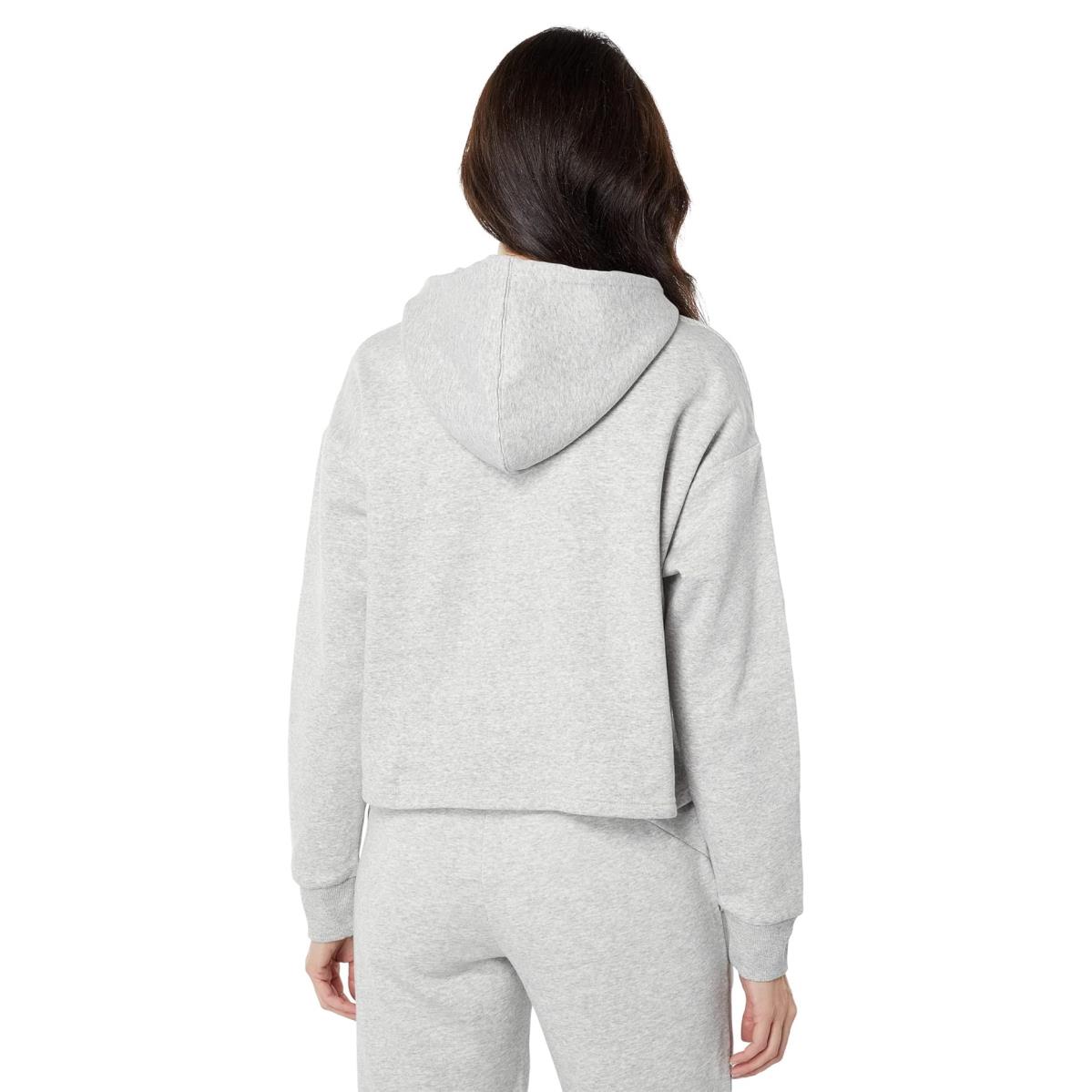 Woman`s Hoodies Sweatshirts Puma Essentials Cropped Logo Fleece Hoodie