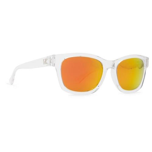 Vonzipper Approach Sunglasses Crystal / Bronze Fire Chrome Lens