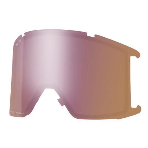 Smith Squad XL Replacement Lenses Chromapop Authorized Smith Dealer Chromapop Rose Gold