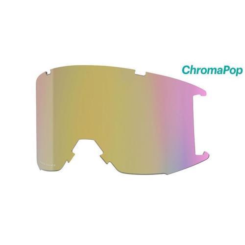 Smith Squad XL Replacement Lenses Chromapop Authorized Smith Dealer Chromapop Storm Yellow Flash