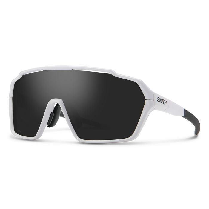 Smith Shift Mag Sunglasses Sunglasses - Matte White / ChromaPop Black Lens, Frame: Multicolor