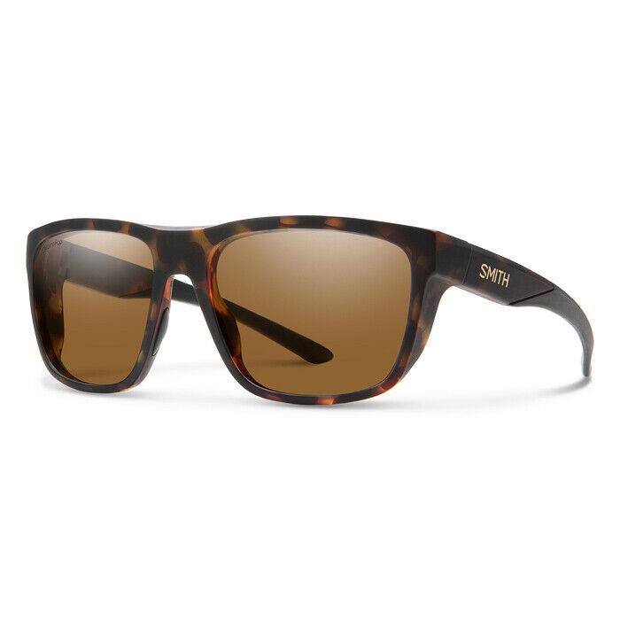 Smith Barra Sunglasses - Chromapop Polarized Brown - Matte Tortoise - Frame: Matte Tortoise