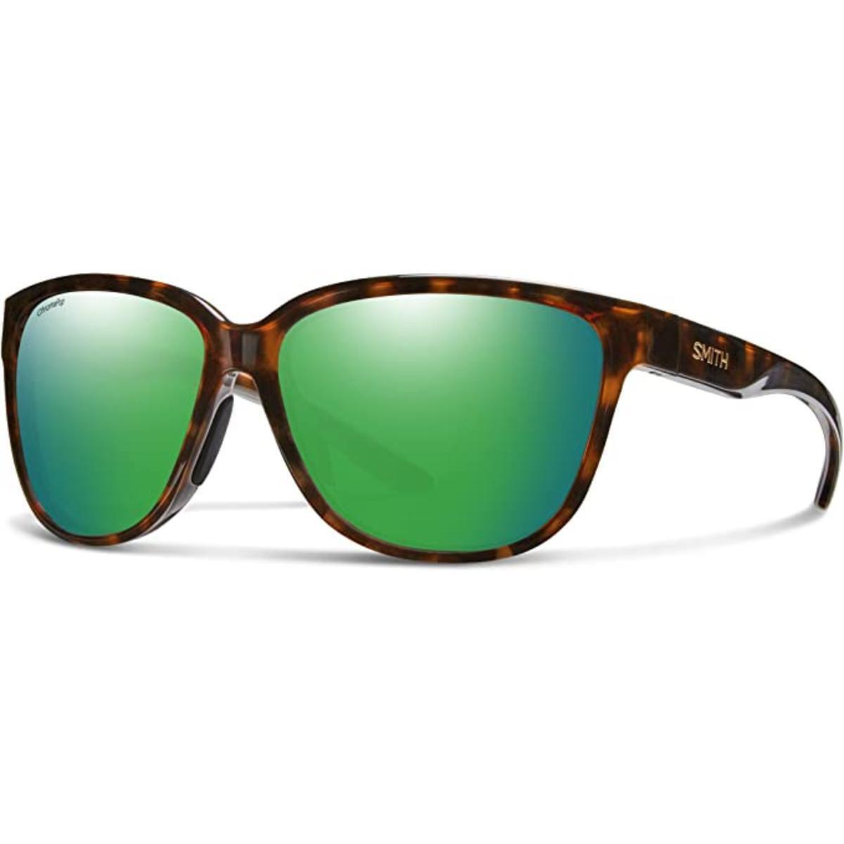 Smith Monterey Sunglasses Tortoise Chromapop Glass Polarized Green Mirror - Tortoise, Frame: Tortoise, Lens: ChromaPop Glass Polarized Green Mirror