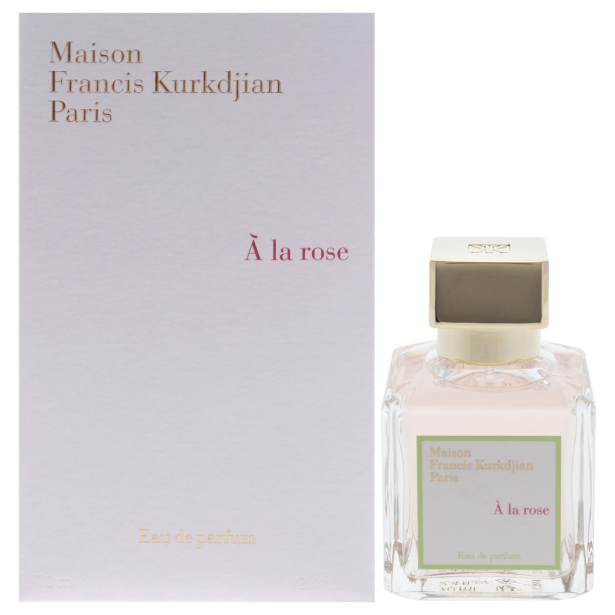A La Rose by Maison Francis Kurkdjian For Women - 2.4 oz Edp Spray