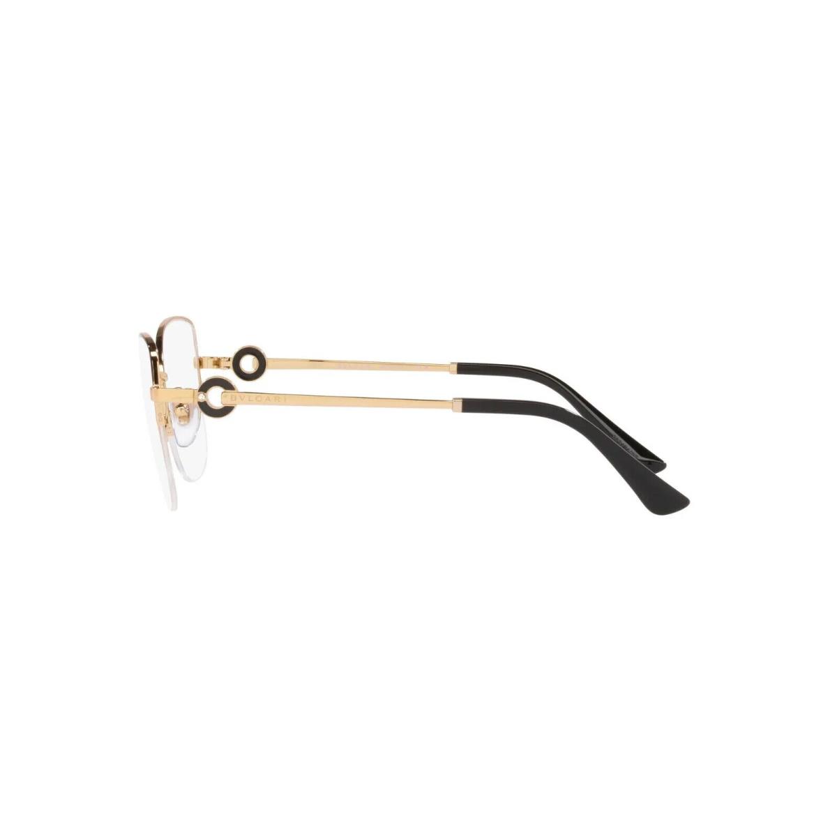 Bvlgari BV2246B-2023-53 Gold Black Eyeglasses