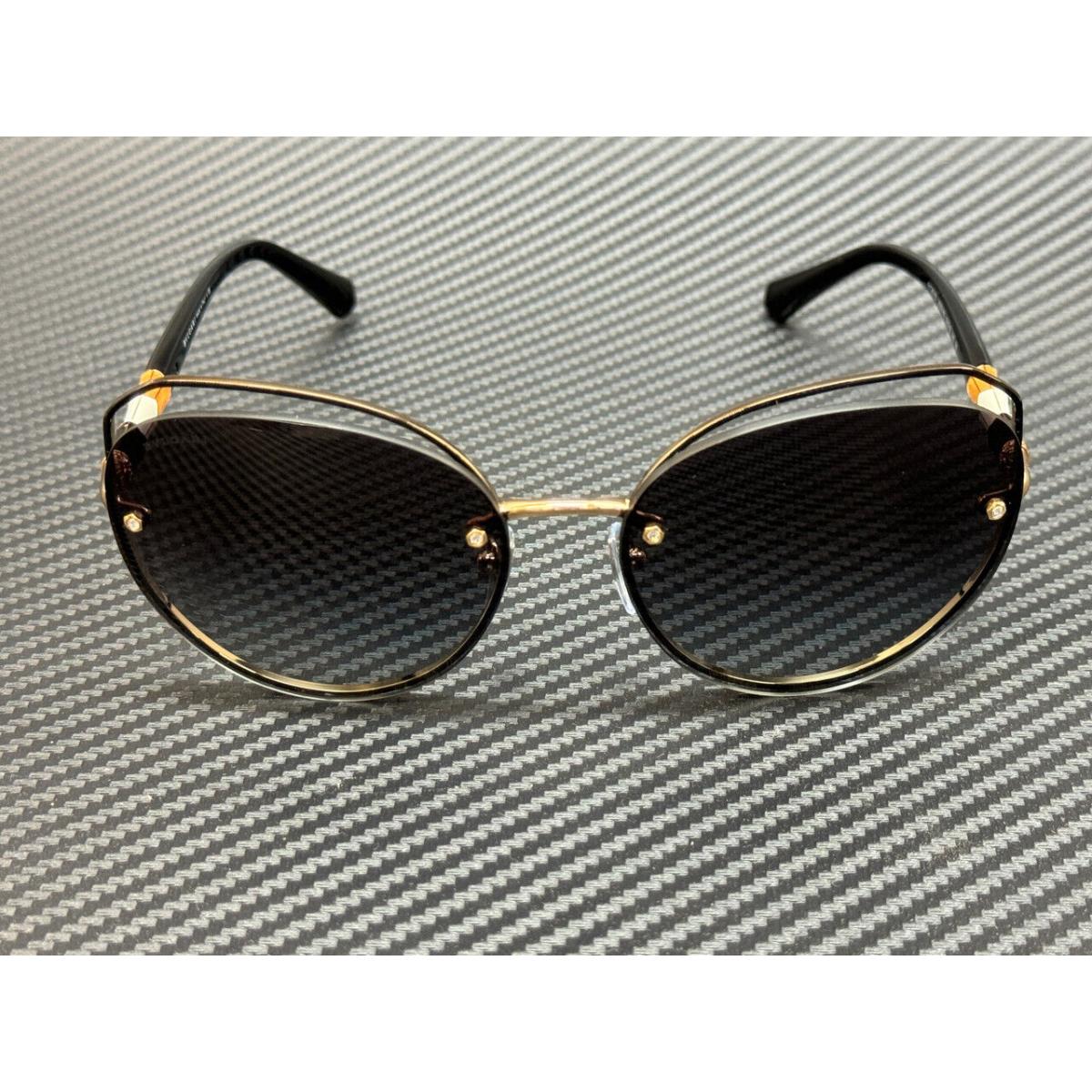 Bvlgari BV6136B 20338G Gold Grey Gradient Women`s 59 mm Sunglasses