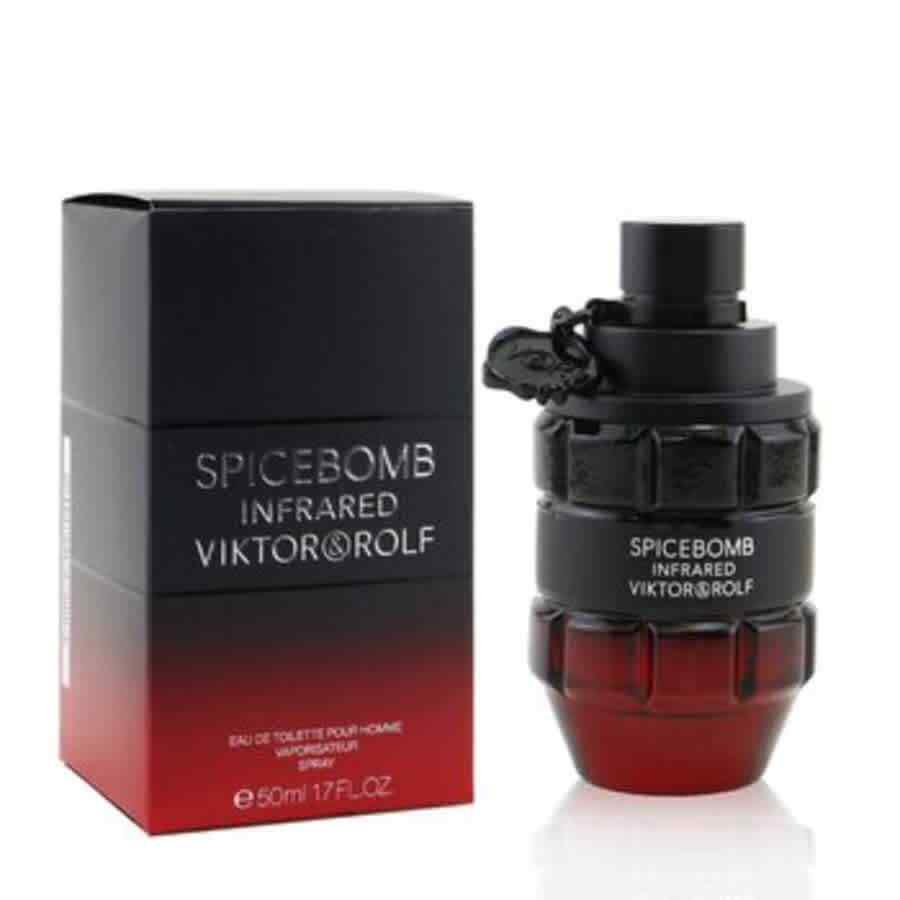 Viktor Rolf Men`s Spicebomb Infrared Edt Spray 1.7 oz Fragrances 3614273308113