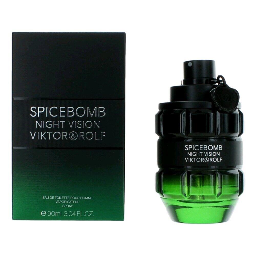 Spicebomb Night Vision by Viktor Rolf 3 oz Edt Spray For Men