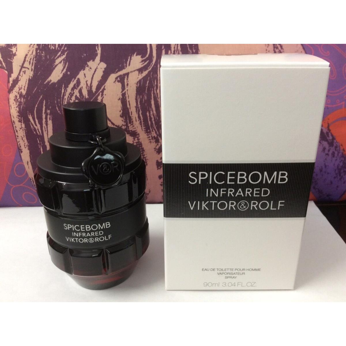 Spicebomb Infrared by Viktor Rolf 3.04 oz 90 ml Edt Spray Pour Homme Tstr