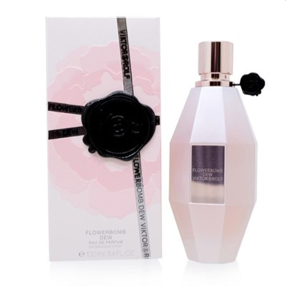 Flowerbomb Dew Viktor Rolf Edp Spray 3.4 Oz 100 Ml For Women