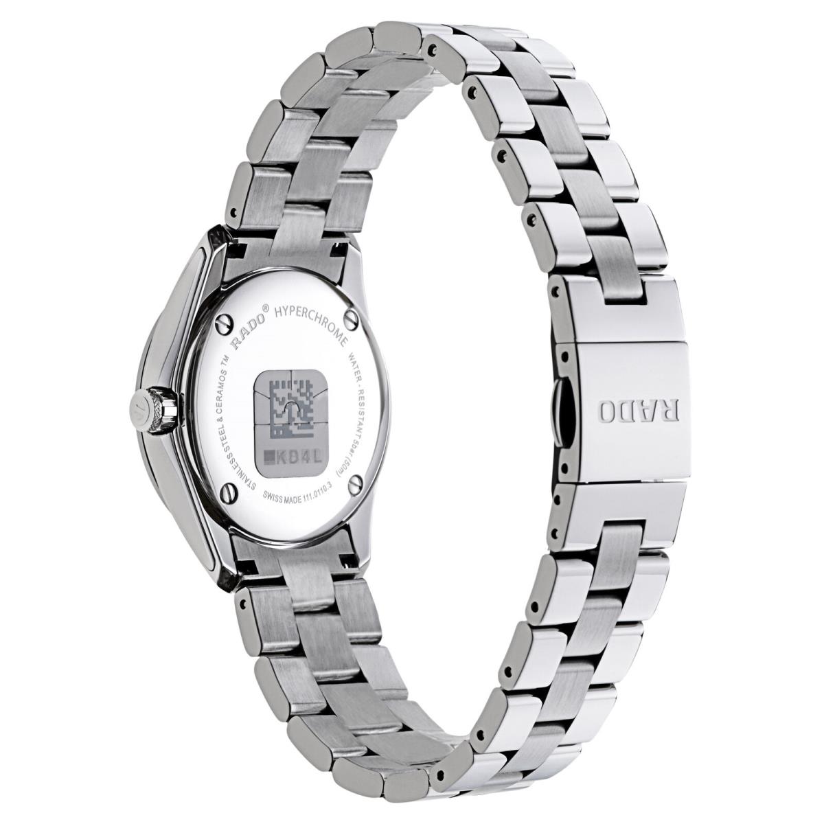 Rado Women`s Hypochrome Stainless Steel 38mm Quartz Watch