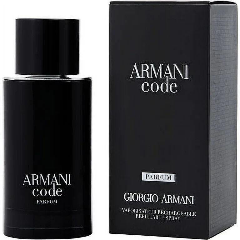 Armani Code Parfum by Giorgio Armani Parfum Spray For Men 2.5 fl oz