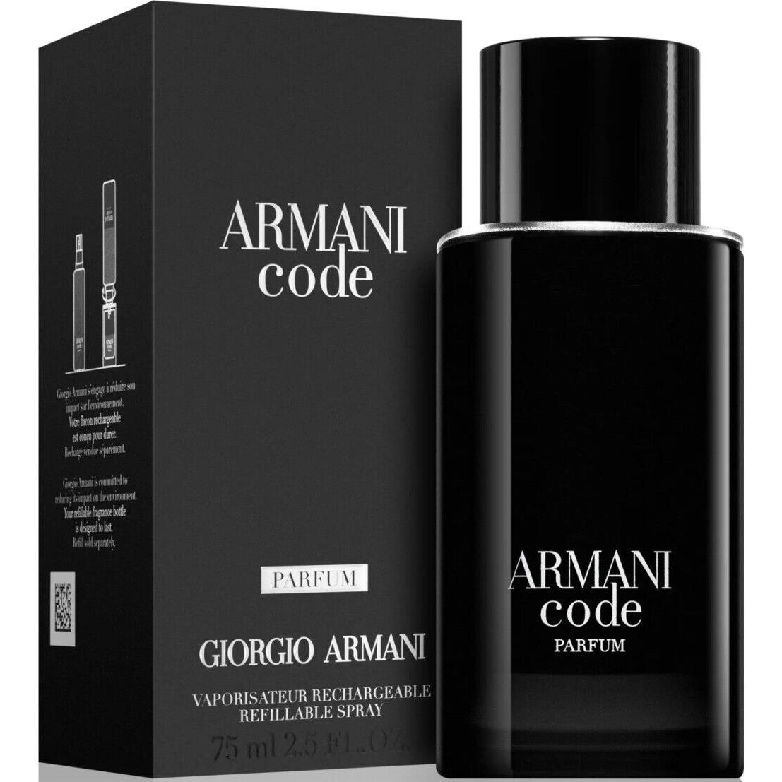 Armani Code Parfum by Giorgio Armani 2.5oz Parfum For Men Box