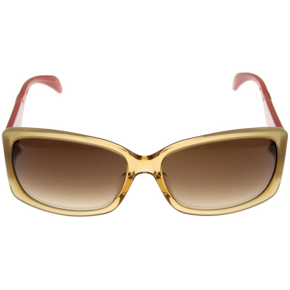 Giorgio Armani Sunglasses Women GA692S 5A1 Brown Gold Pink Rectangular